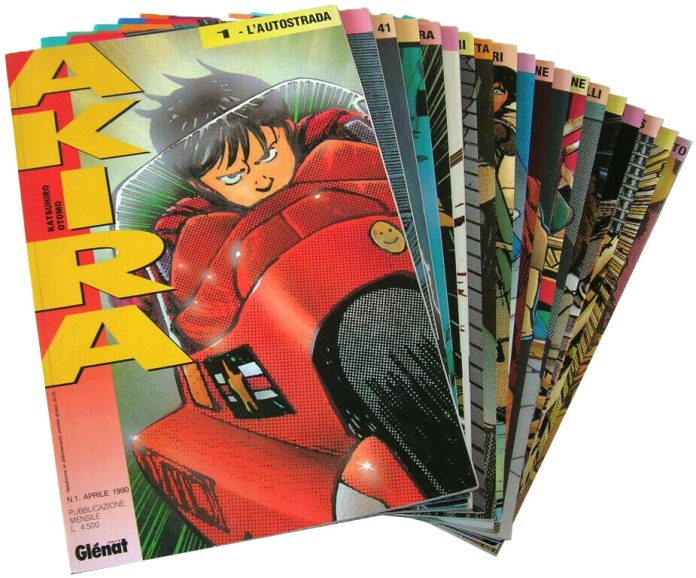 Akira_Glenat_collection Akira Glenat edition covers