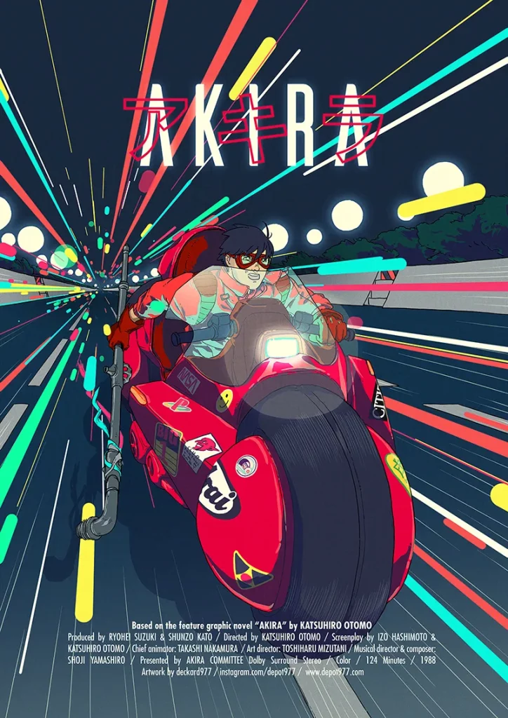Mauro Mason Akira tribute poster